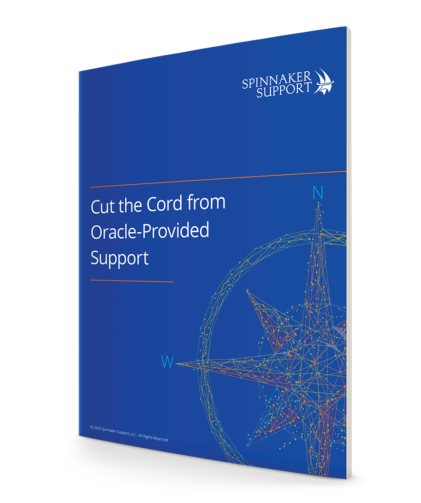 Cut the Cord-Generic-Cover Cut the Cord from Oracle-Provided Support