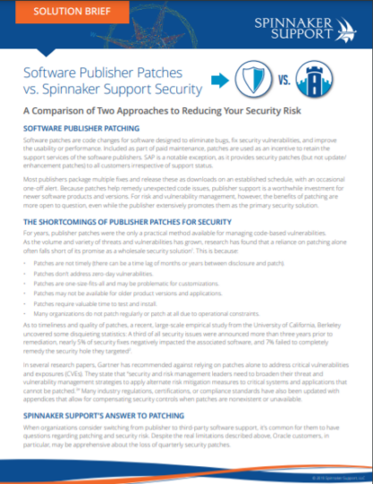 spinnaker support security