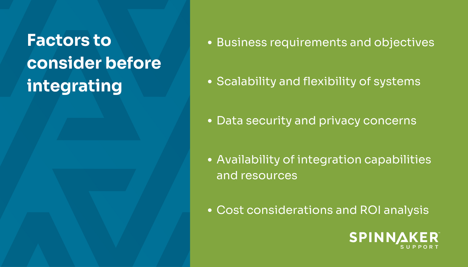 5 factors to consider before integrating with ERP