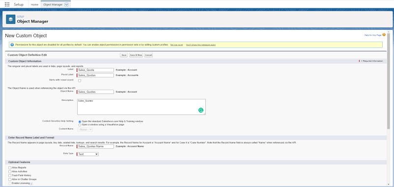 A screenshot of the process behind Salesforce CRM being integrated with the SAP ERP