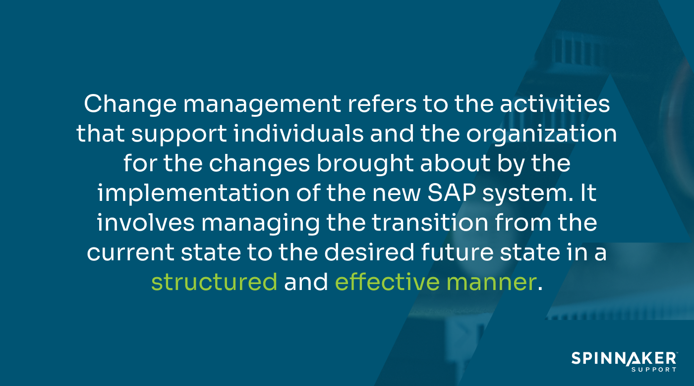 What is change management 