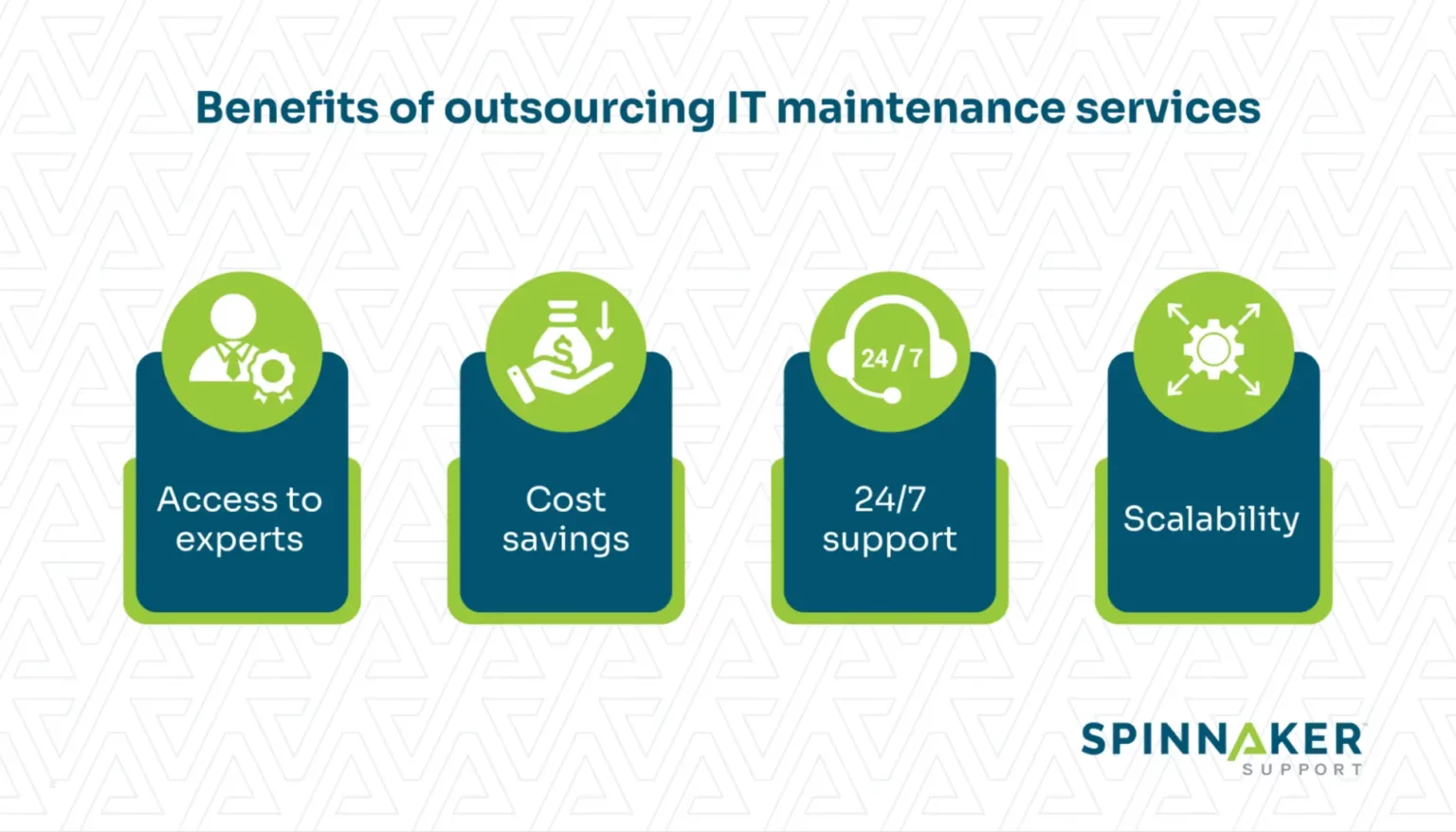 What are the advantages of a third-party IT maintenance service