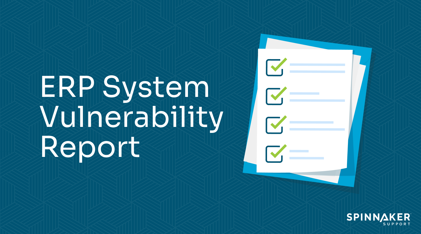 ERP system vulnerability report