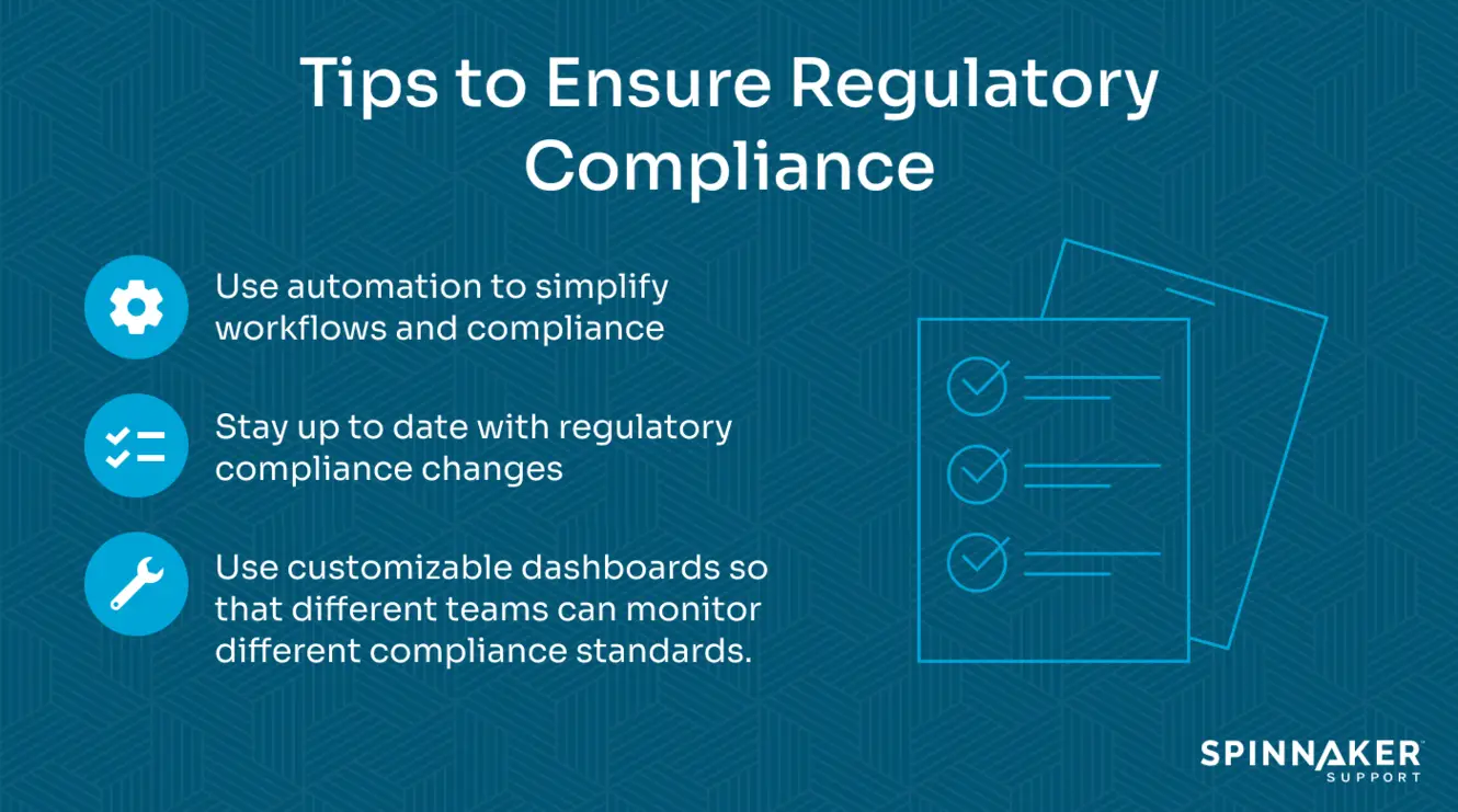 Regulatory compliance tips