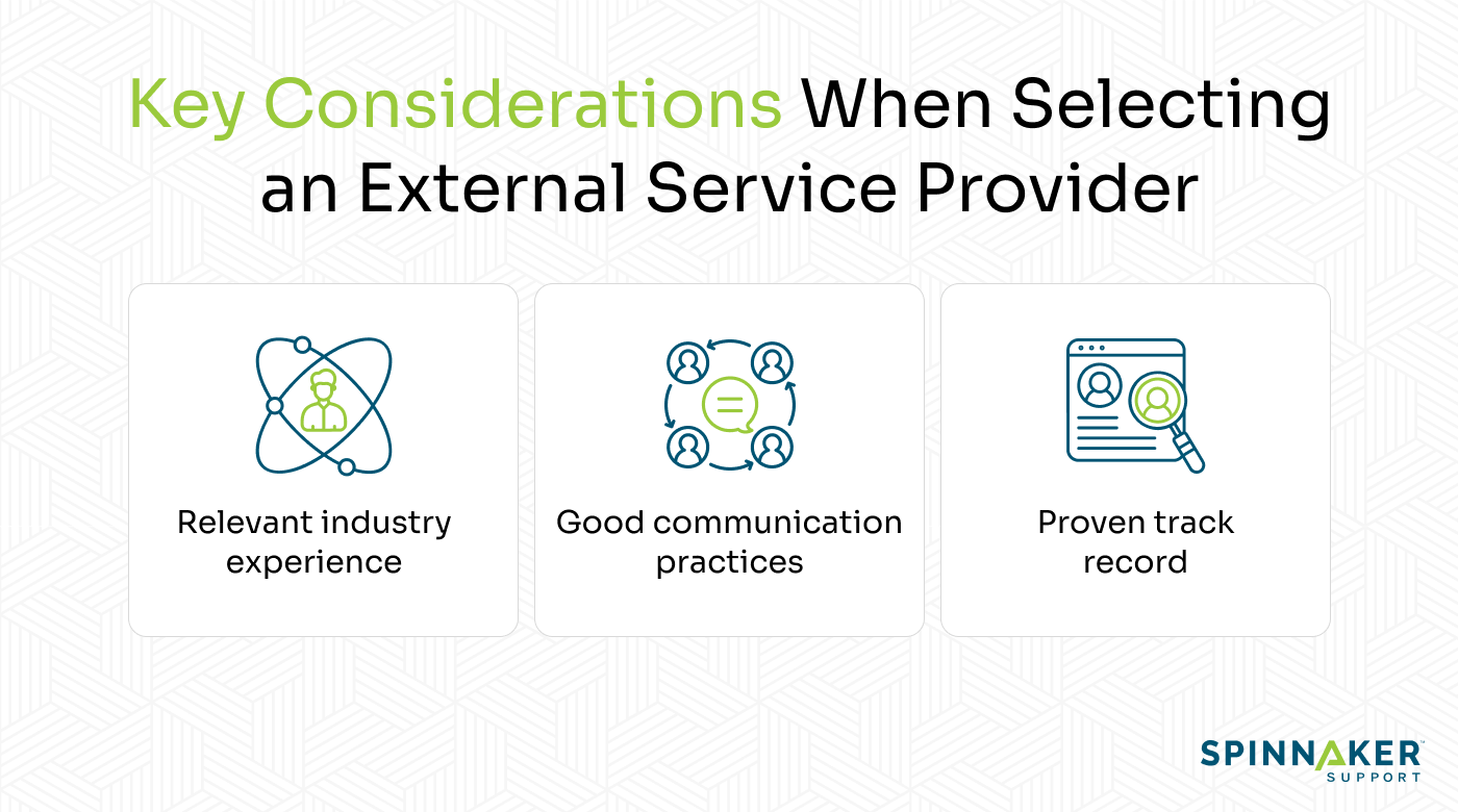 Key considerations when selecting an ideal partner for IT project outsourcing