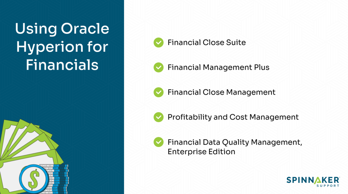Using Oracle Hyperion for financials